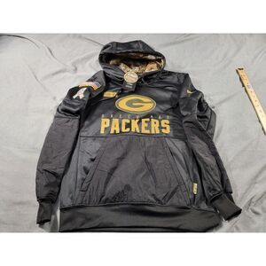 Green Bay Packers Nike 2020 Salute to Service Sideline‎ Hoodie Men's Small NFL